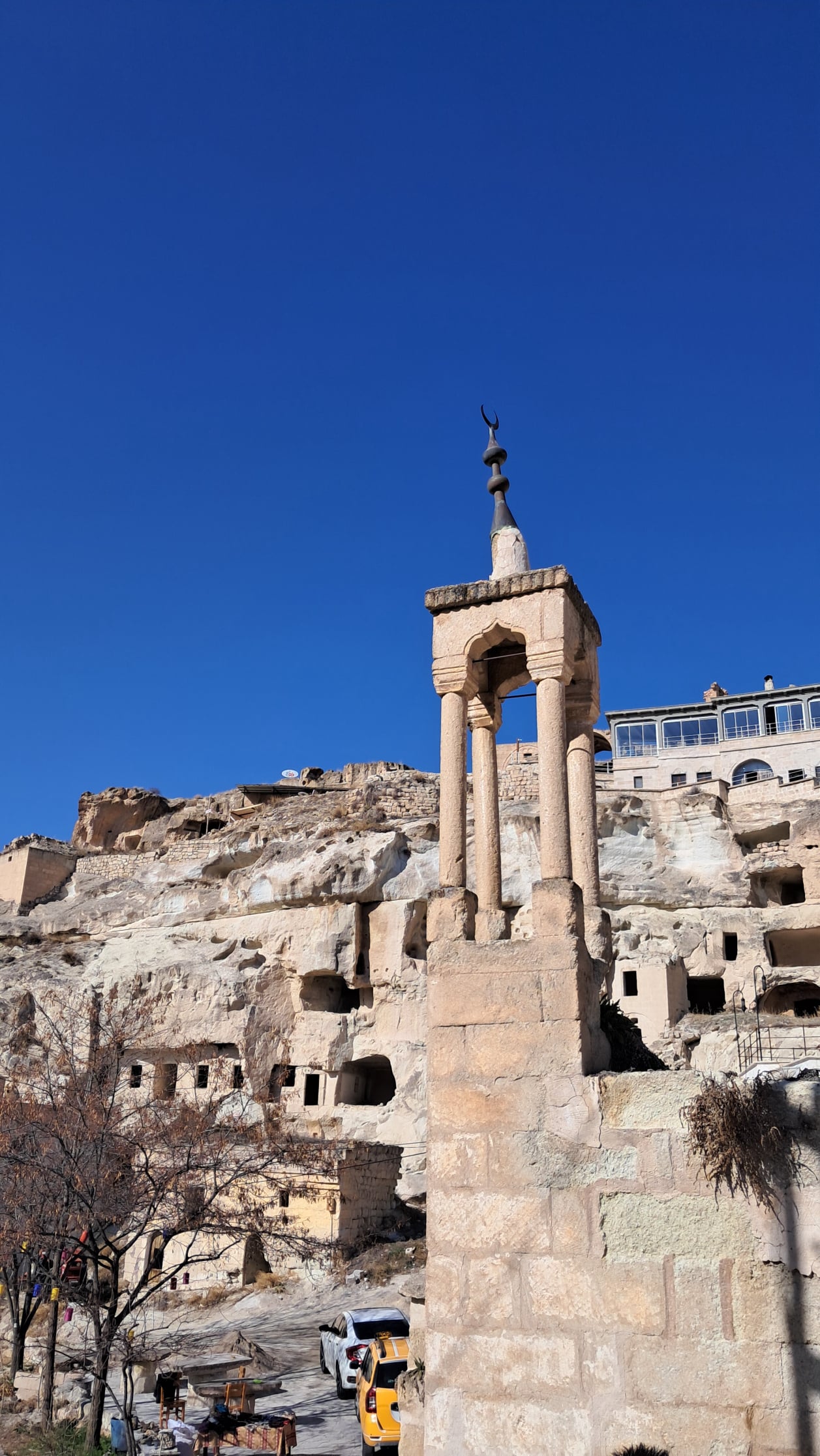 Unterirdische Städte findet man wenn man mit dem Wohnmobil nach Kappadokien reist